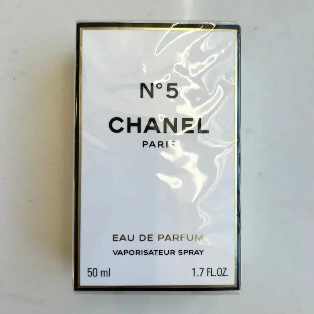 A listed Chanel bottle